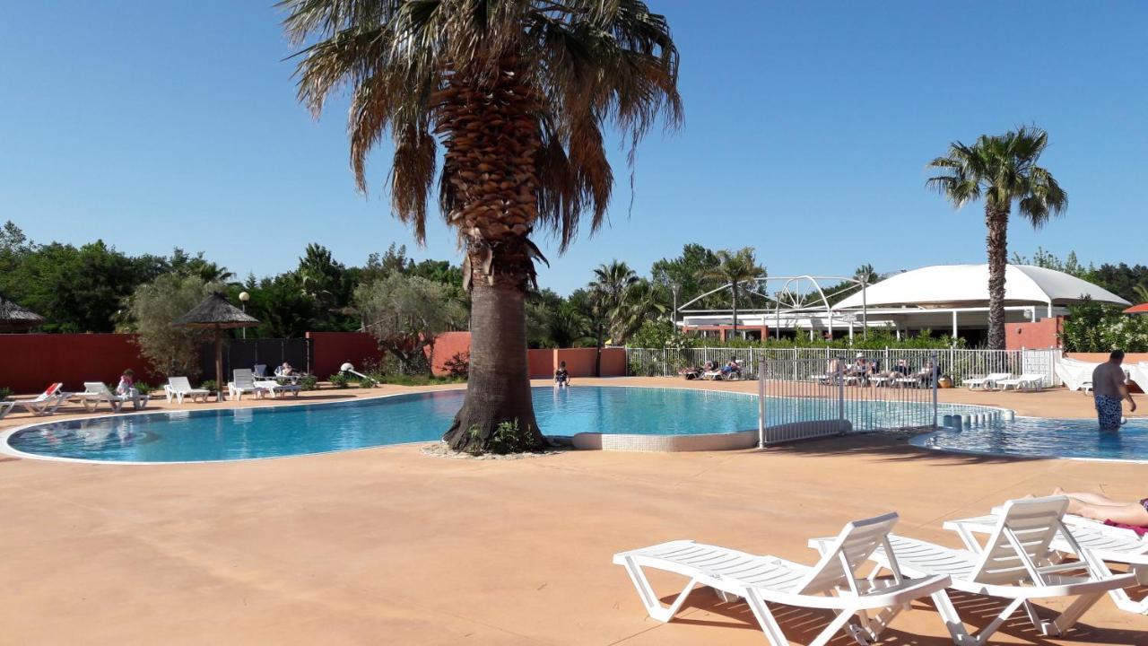 Mobil Home Recent Clim 3Ch Camping3* Piscine Argeles-sur-Mer Bagian luar foto